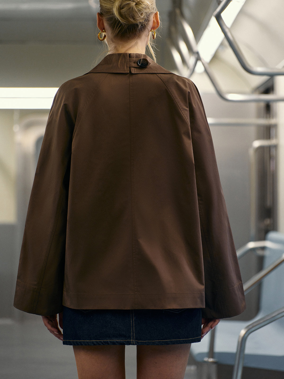 Double-Breasted Trench Coat