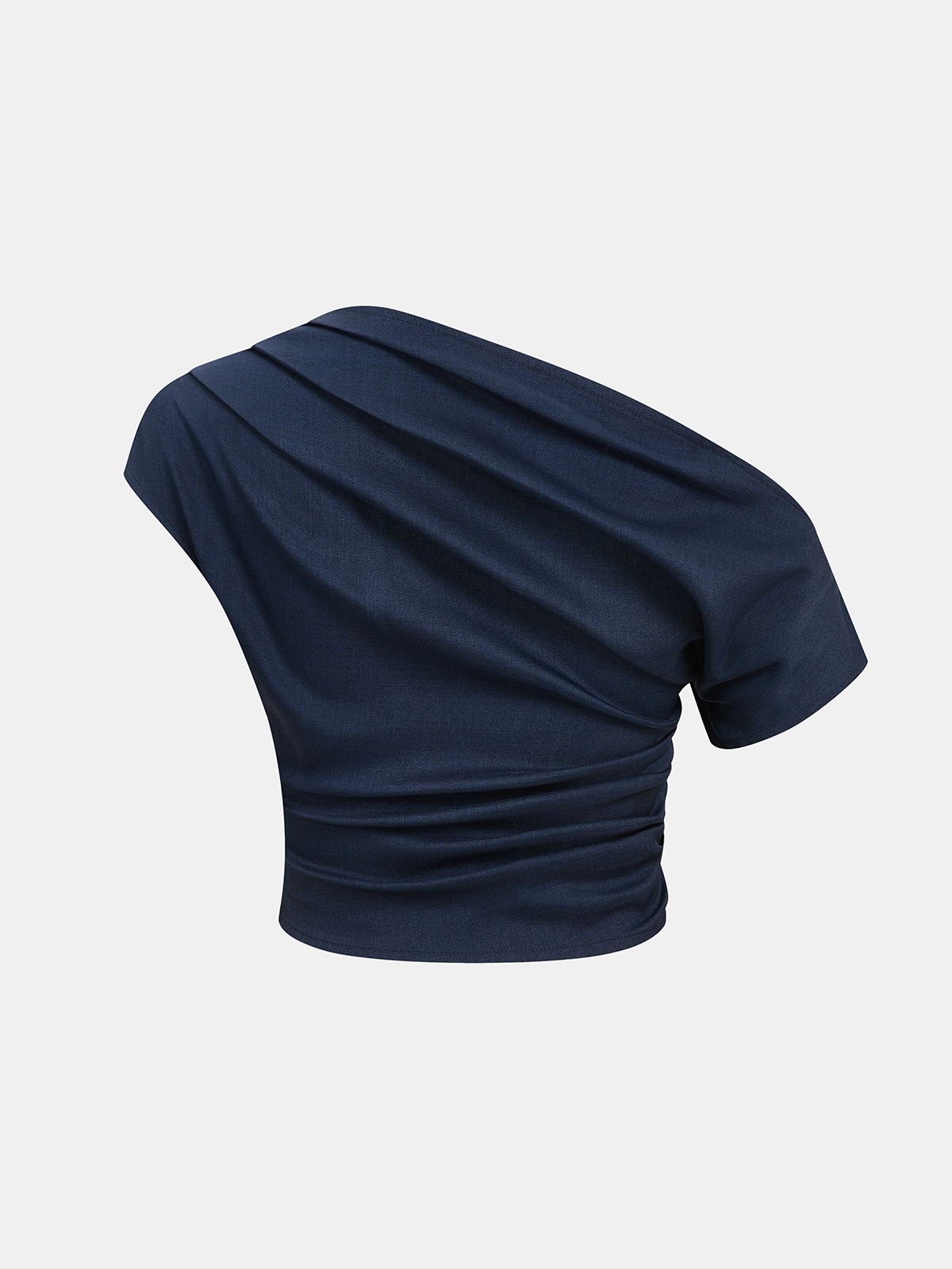 One-Shoulder Top & Wide-Leg Pants Set